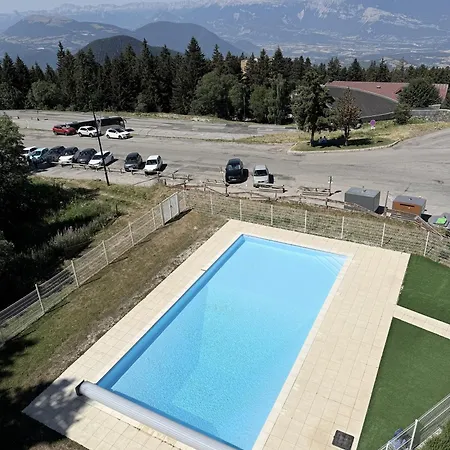Stud 4 Pers Roche Beranger Piscine Appartement Chamrousse